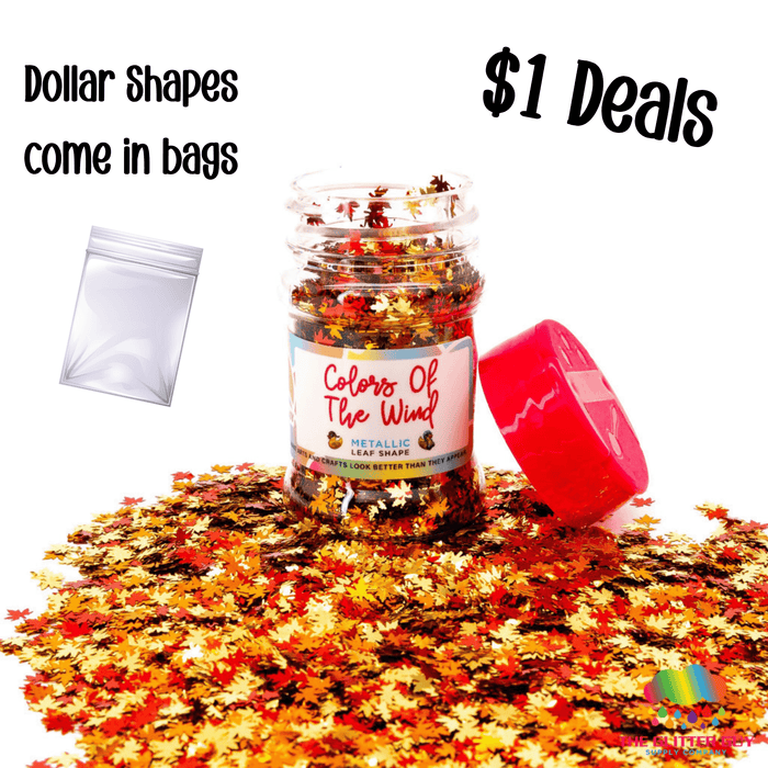 Colors Of The Wind | Glitter Shape from The Glitter Guy