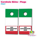 Cornhole Skins - Flags | Printed Dept from The Glitter Guy