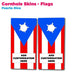 Cornhole Skins - Flags | Printed Dept from The Glitter Guy