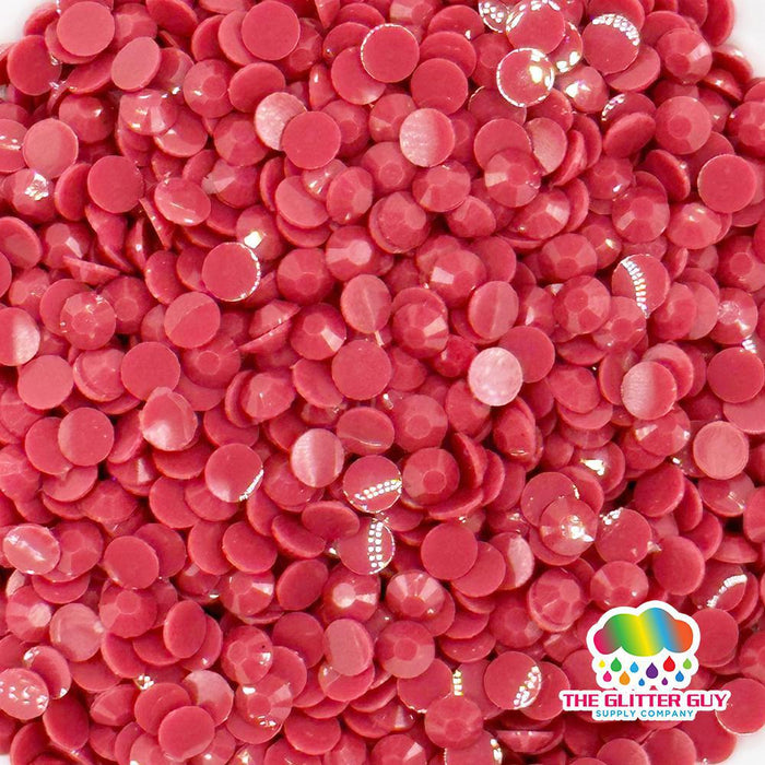 Cranberry Red - Jelly Rhinestone | Rhinestones from The Glitter Guy