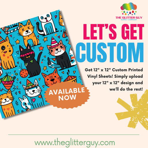 Custom Printed Vinyl | Printed Vinyl from The Glitter Guy