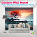 Custom Wall Mural | Removable Peel & Stick Wallpaper | from The Glitter Guy