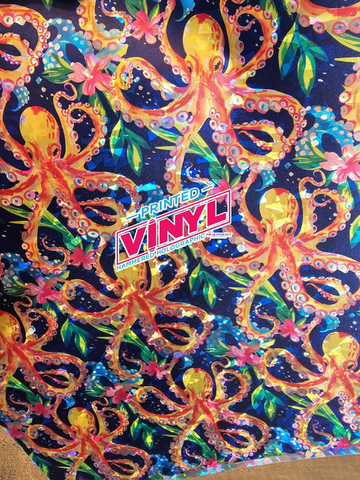 Printed Vinyl - Octopodidae