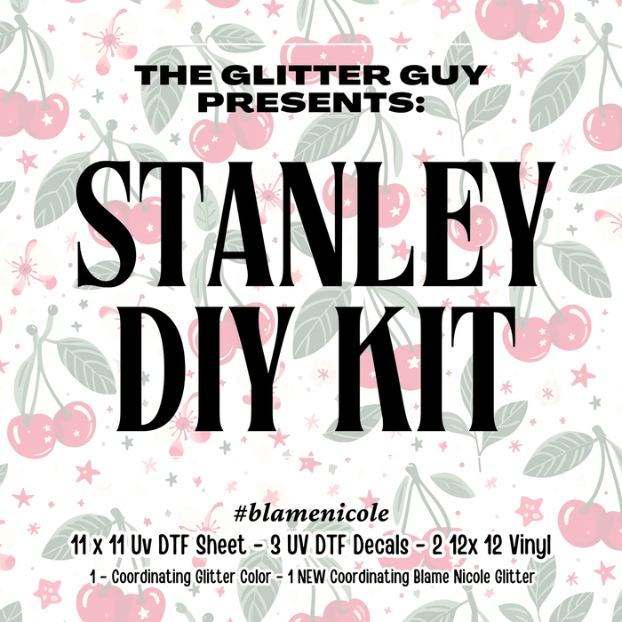 DIY Tumbler Kit - Cherries | Blame Nicole Exclusive | Gang Sheet from The Glitter Guy