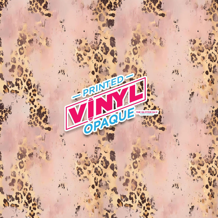 Printed Vinyl - Spotty Leopard