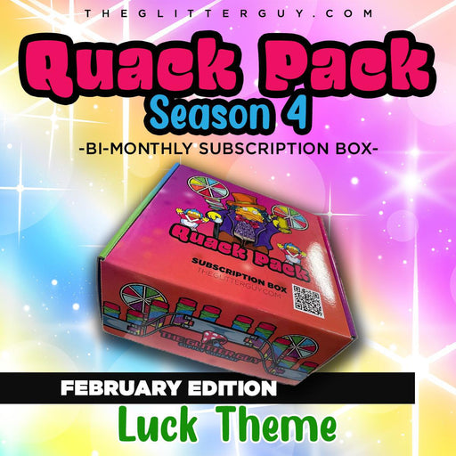 February '24 Quack Pack Box - "Luck Theme" NON SUBSCRIPTION | Bundle from The Glitter Guy