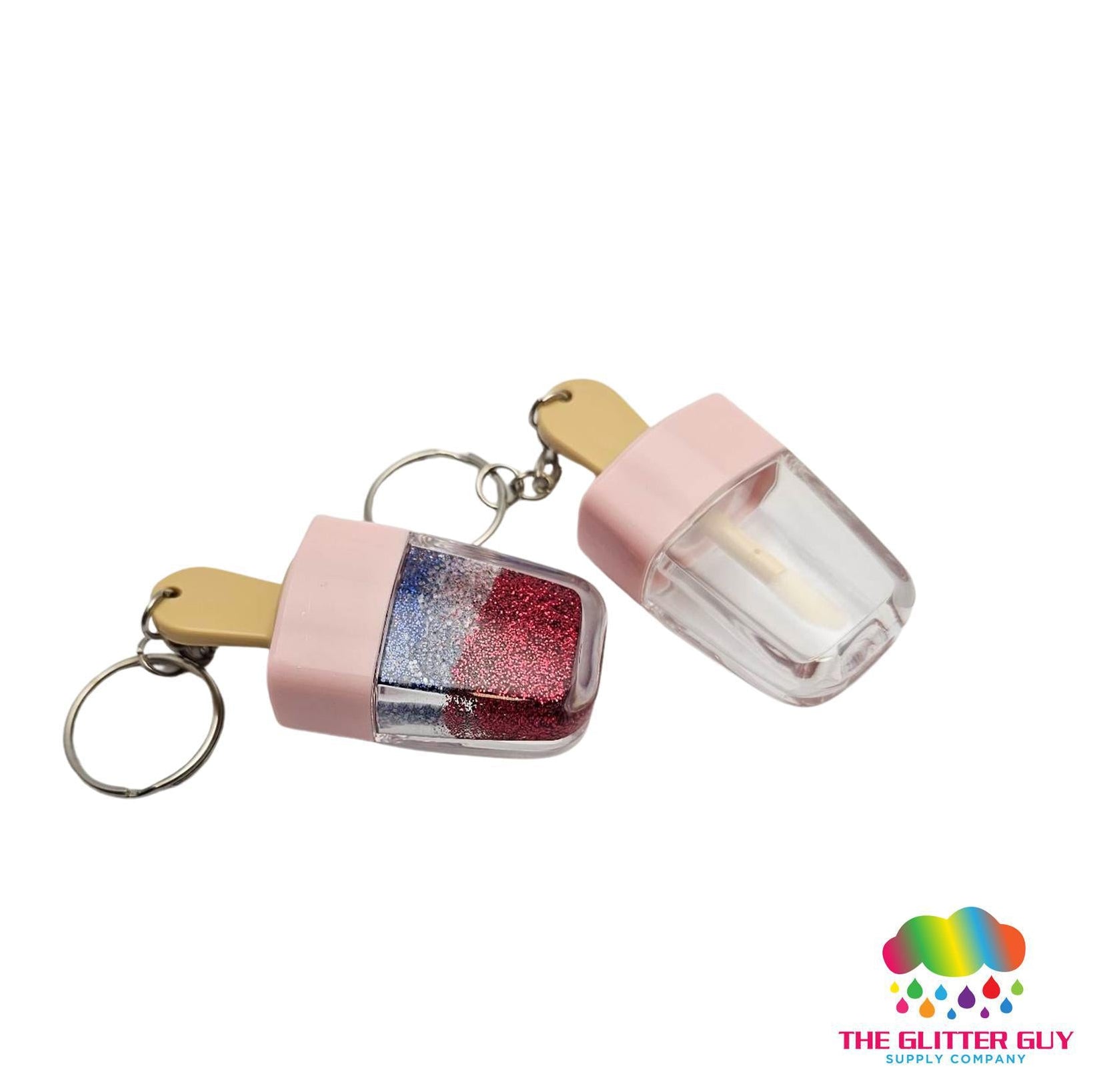 Fillable Popsicle Keychain — The Glitter Guy