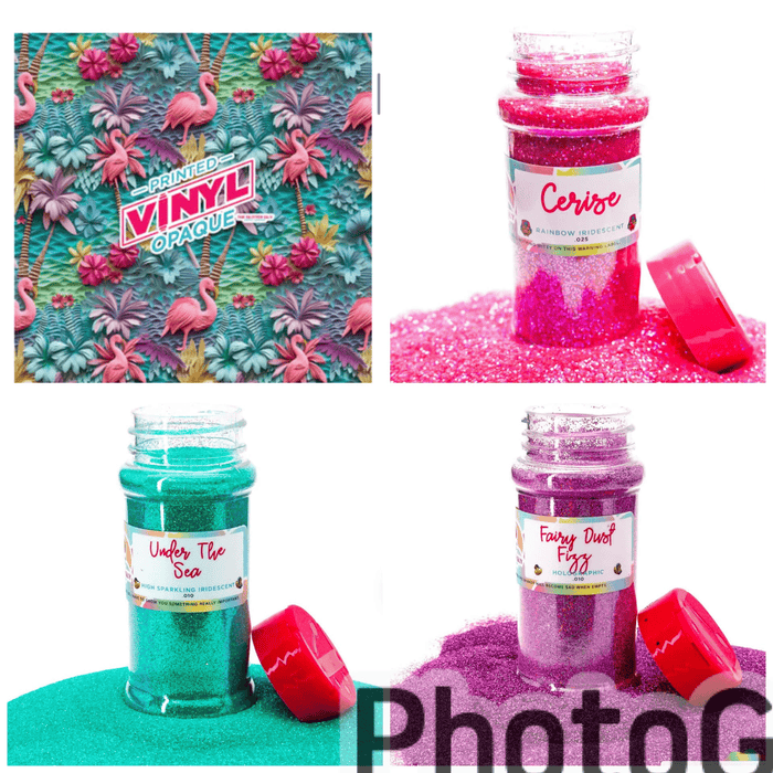 Flamingos Bundle By Erin Poprock - Pallet Inspo | from The Glitter Guy