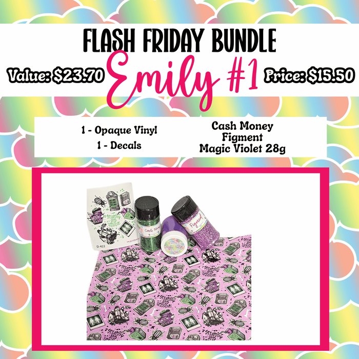 Flash Friday Bundle - Emily 1 | from The Glitter Guy