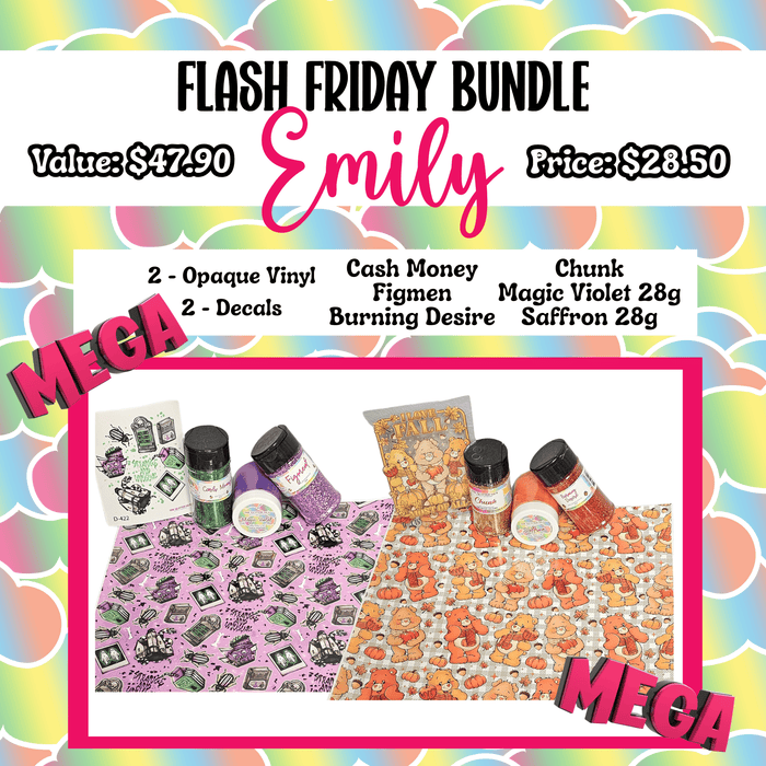 Flash Friday Bundle - Emily Mega Pack | from The Glitter Guy