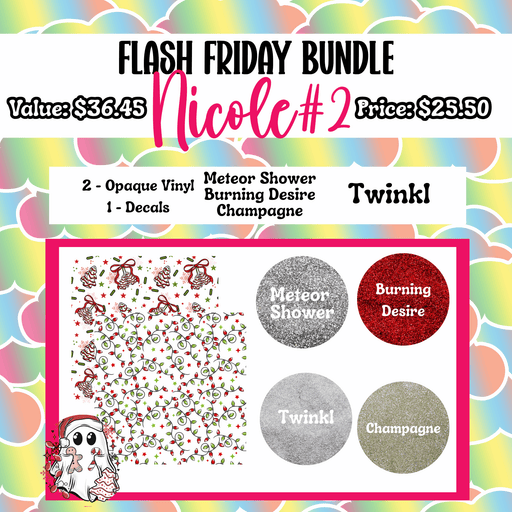 Flash Friday Bundle - Nicole 2 | from The Glitter Guy