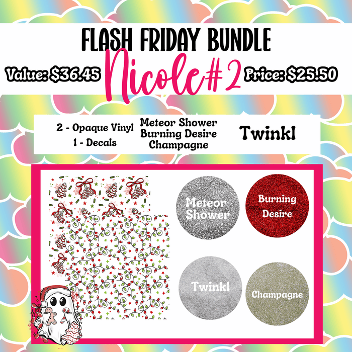 Flash Friday Bundle - Nicole 2 | from The Glitter Guy