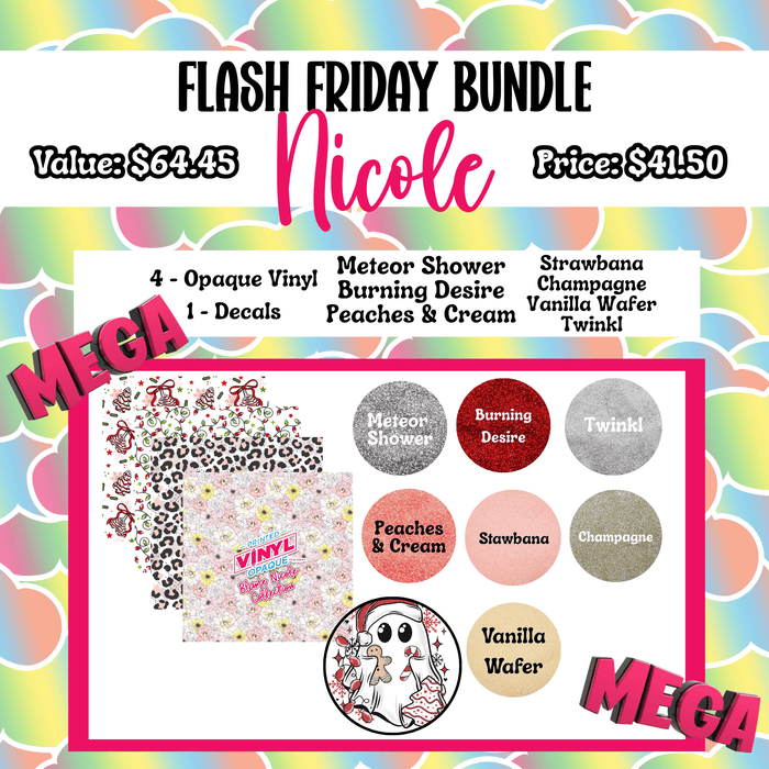 Flash Friday Bundle - Nicole - Mega Pack | from The Glitter Guy