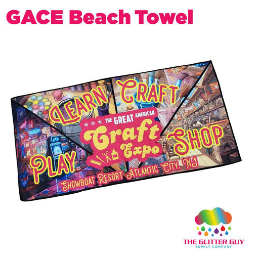 GACE Beach Towel | Apparel from The Glitter Guy
