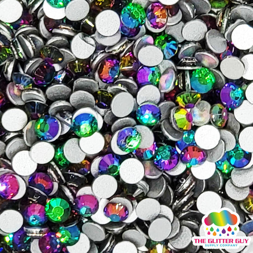 Green Flame | Rhinestones from The Glitter Guy