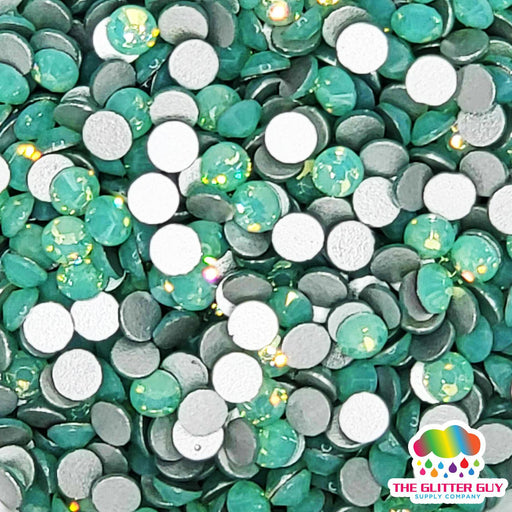 Green Opal | Rhinestones from The Glitter Guy