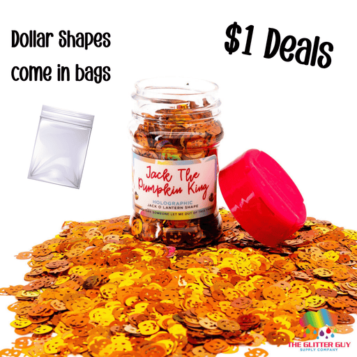 Jack, The Pumpkin King | Glitter Shape from The Glitter Guy