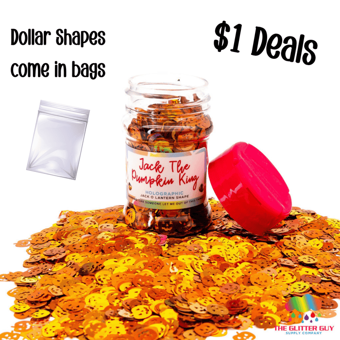 Jack, The Pumpkin King | Glitter Shape from The Glitter Guy