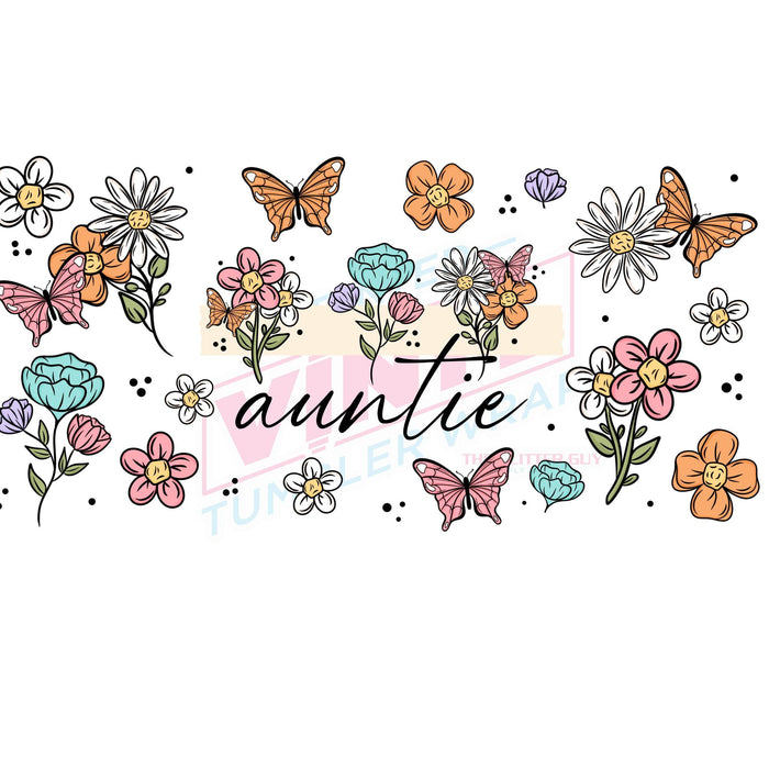 Libbey Can Wrap 16oz - Ink Transfers | Auntie | from The Glitter Guy