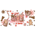 Libbey Can Wrap 16oz - Ink Transfers | Christmas Coffee | from The Glitter Guy