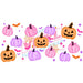 Libbey Can Wrap 16oz - Ink Transfers | Colorful Pumpkins | from The Glitter Guy