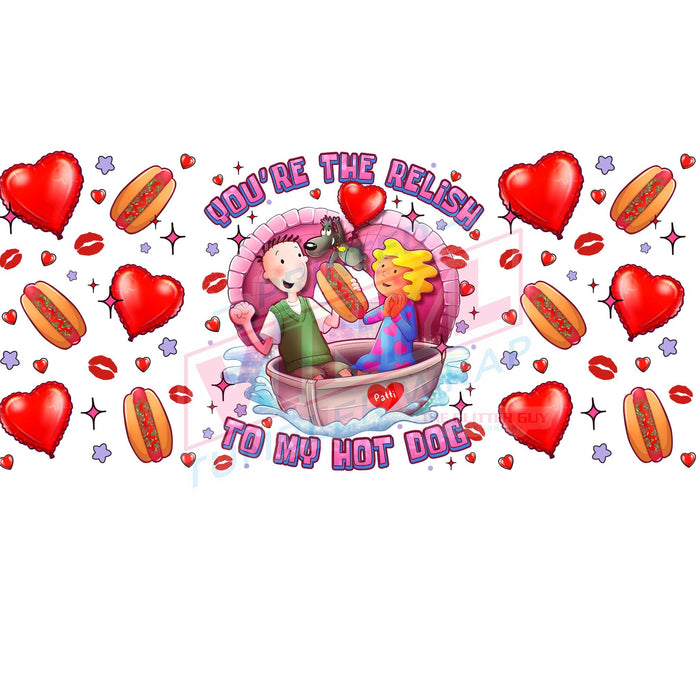 Libbey Can Wrap 16oz - Ink Transfers | Doug & Patty | from The Glitter Guy