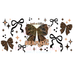 Libbey Can Wrap 16oz - Ink Transfers | Dramatic Bow | from The Glitter Guy