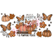 Libbey Can Wrap 16oz - Ink Transfers | Fall Breeze Autumn Leaves | from The Glitter Guy