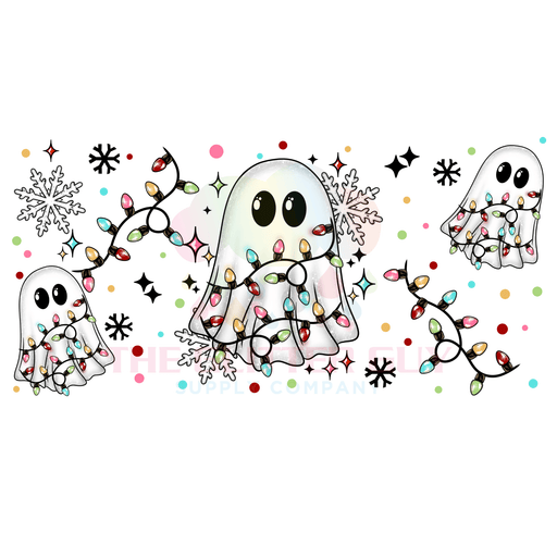 Libbey Can Wrap 16oz - Ink Transfers | Ghost Lights | from The Glitter Guy