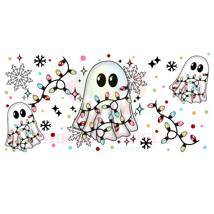 Libbey Can Wrap 16oz - Ink Transfers | Ghost Lights | from The Glitter Guy