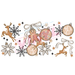 Libbey Can Wrap 16oz - Ink Transfers | Gingerbread Ornament | from The Glitter Guy