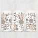 Libbey Can Wrap 16oz - Ink Transfers | Gingerbread Ornaments | UVDTF from The Glitter Guy
