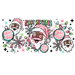 Libbey Can Wrap 16oz - Ink Transfers | Holly Jolly Santa 338 | from The Glitter Guy