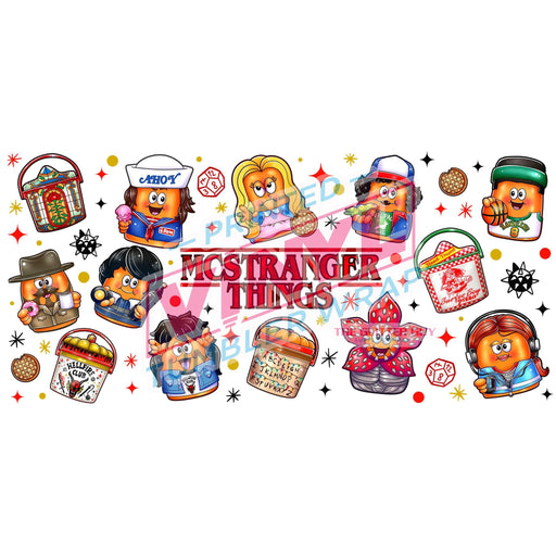 Libbey Can Wrap 16oz - Ink Transfers | McStranger Nugs | from The Glitter Guy