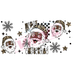 Libbey Can Wrap 16oz - Ink Transfers | Merry Christmas Santa 341 | from The Glitter Guy