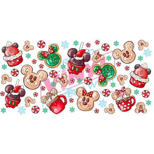 Libbey Can Wrap 16oz - Ink Transfers | Mice Sweets | from The Glitter Guy