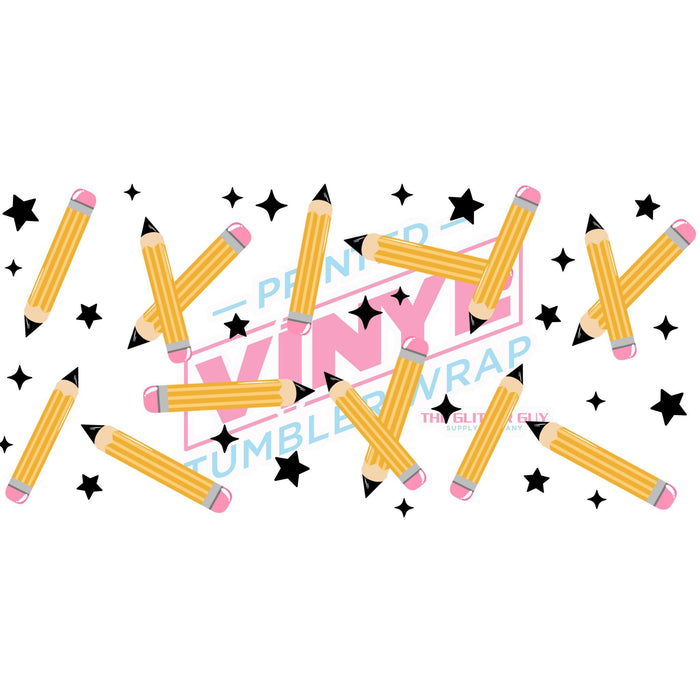 Libbey Can Wrap 16oz - Ink Transfers | Pencils | from The Glitter Guy