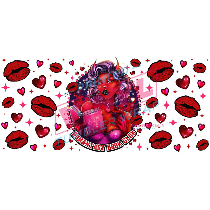 Libbey Can Wrap 16oz - Ink Transfers | Romantasy | from The Glitter Guy