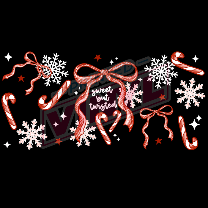 Libbey Can Wrap 16oz - Ink Transfers | Sweet & Twisted | from The Glitter Guy