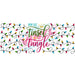 Libbey Can Wrap 16oz - Ink Transfers | Tangled Tinsel | from The Glitter Guy