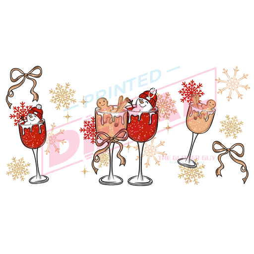 Libbey Can Wrap 16oz - Ink Transfers | Tipsy & Bright Wine | from The Glitter Guy