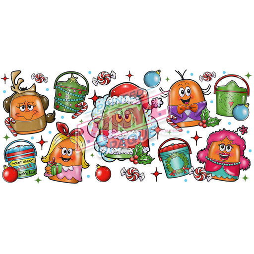 Libbey Can Wrap 16oz - Ink Transfers | Who Nugs | from The Glitter Guy