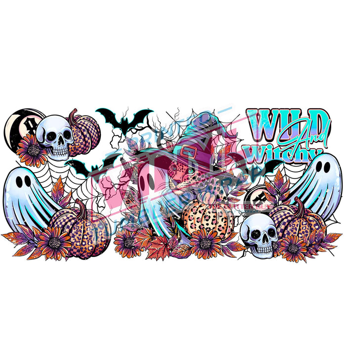 Libbey Can Wrap 16oz - Ink Transfers | Wild & Witchy | from The Glitter Guy