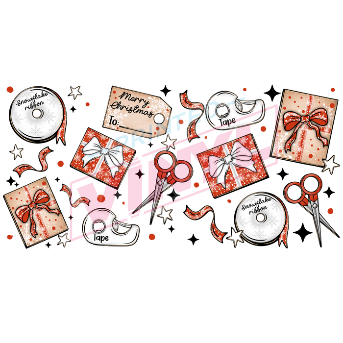 Libbey Can Wrap 16oz - Ink Transfers | Wrapping Paper | from The Glitter Guy