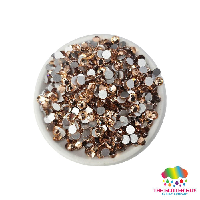 Light Peach | Rhinestones from The Glitter Guy