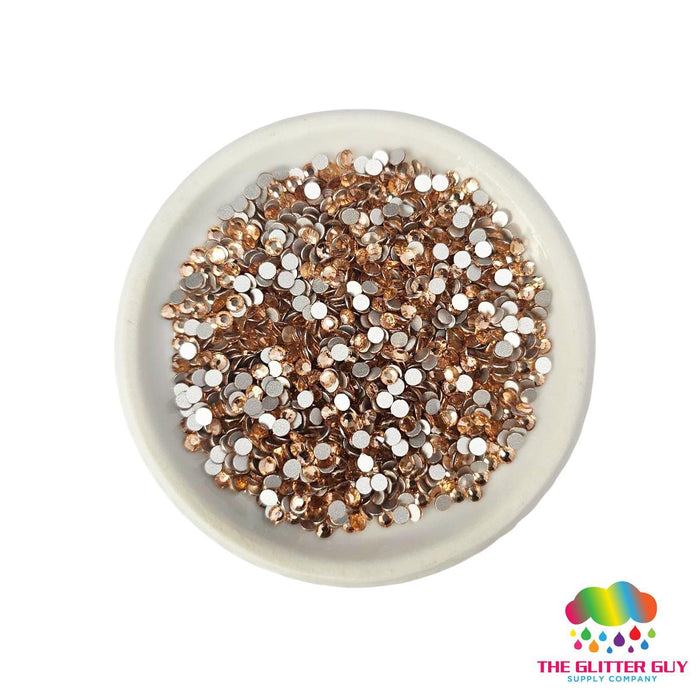Light Peach | Rhinestones from The Glitter Guy