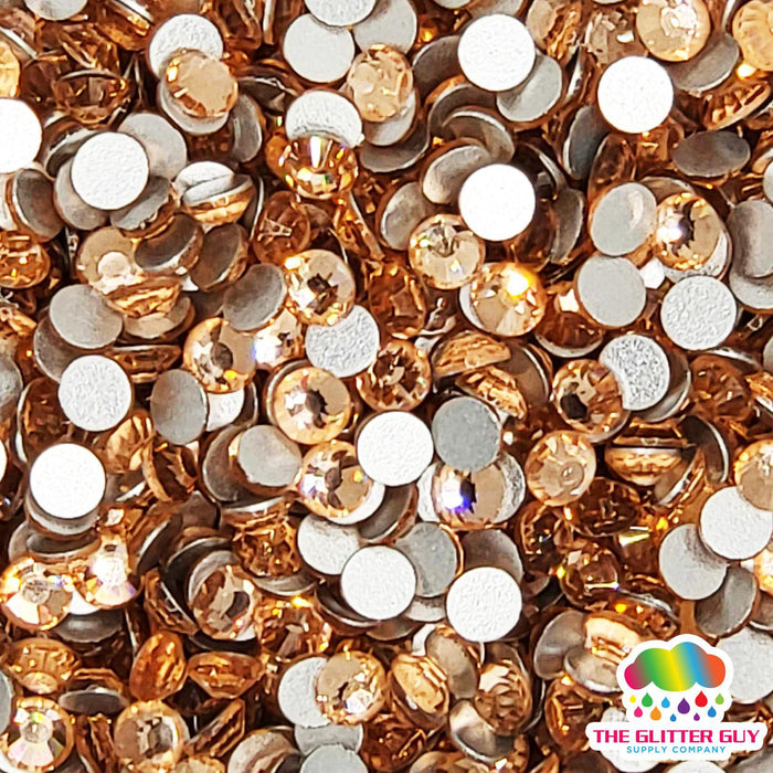 Light Peach | Rhinestones from The Glitter Guy