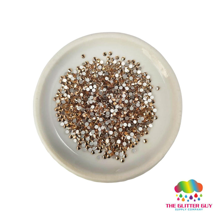 Light Peach | Rhinestones from The Glitter Guy