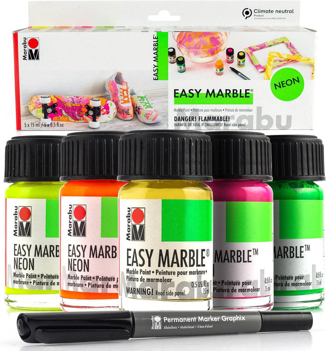 Marabu Easy Marble Starter Kit | Easy Marble from The Glitter Guy