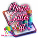 Master Glitter List | from The Glitter Guy